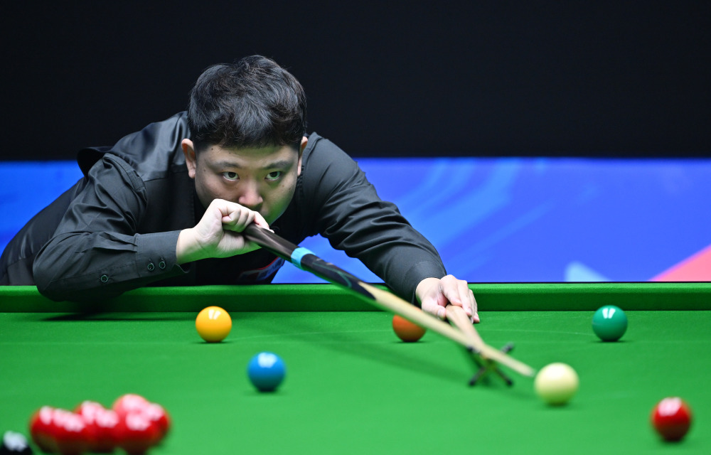 斯诺克国锦赛张安达胜奥沙利文