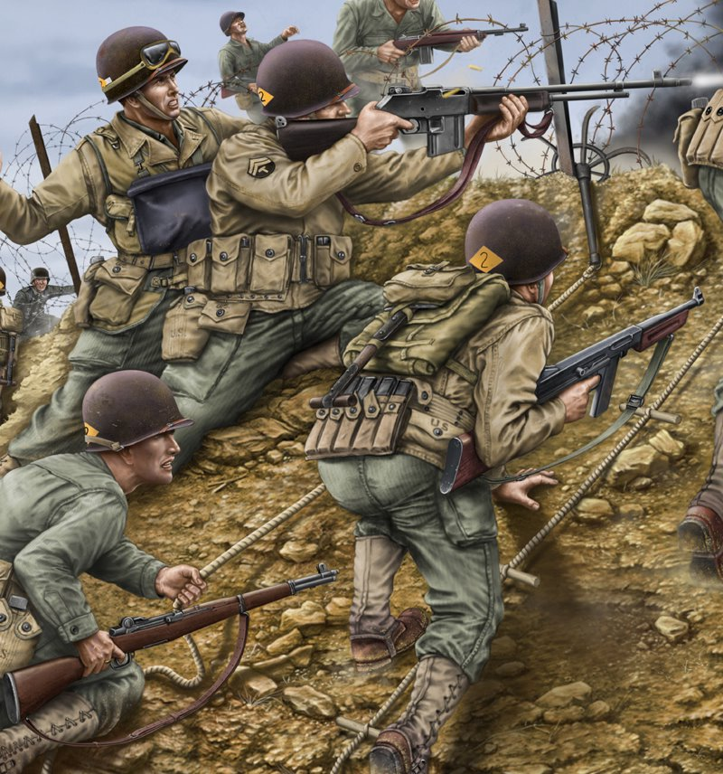 "rangers!lead the way!"奥马哈滩头的游骑兵部队-腾讯新闻