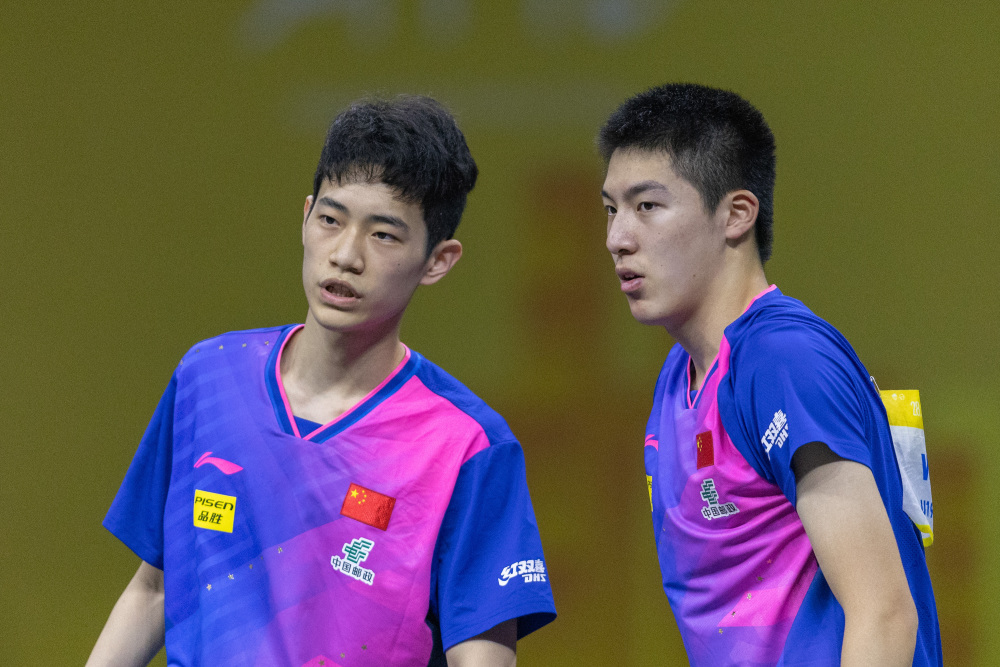 乒乓球——亚洲青少年锦标赛u19男双赛况