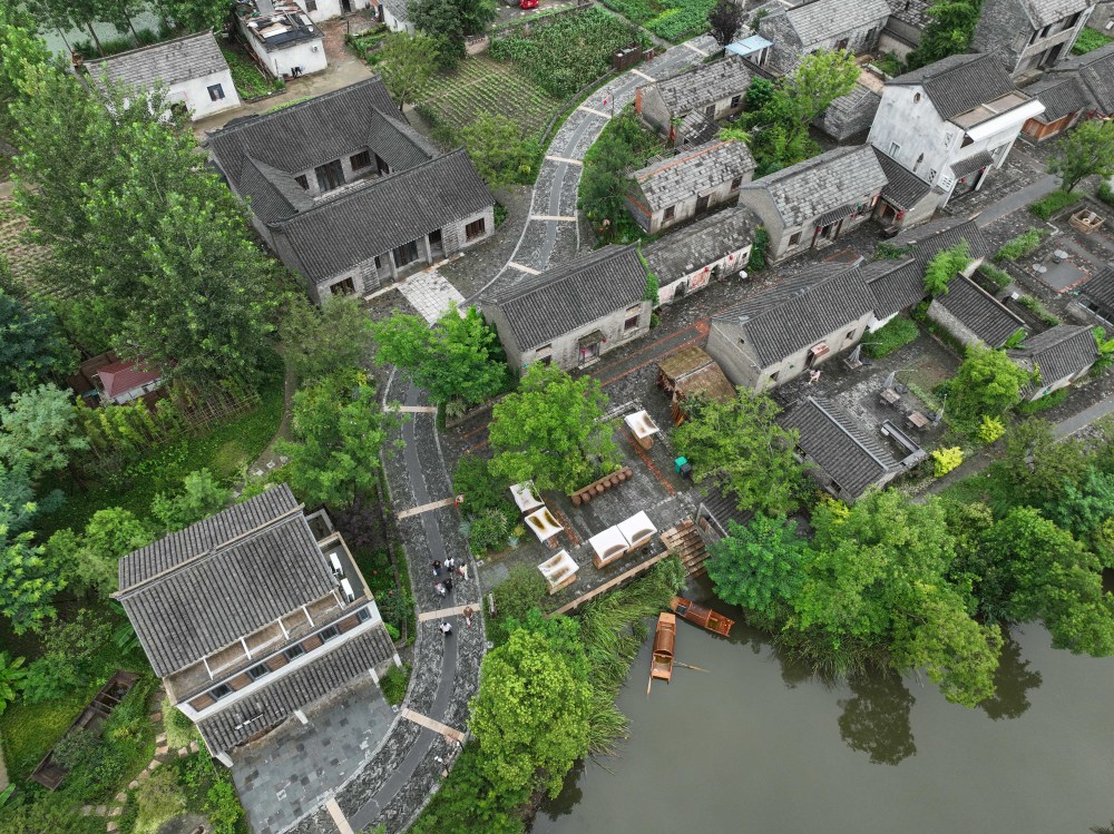 江苏阜宁古村焕新迎客来