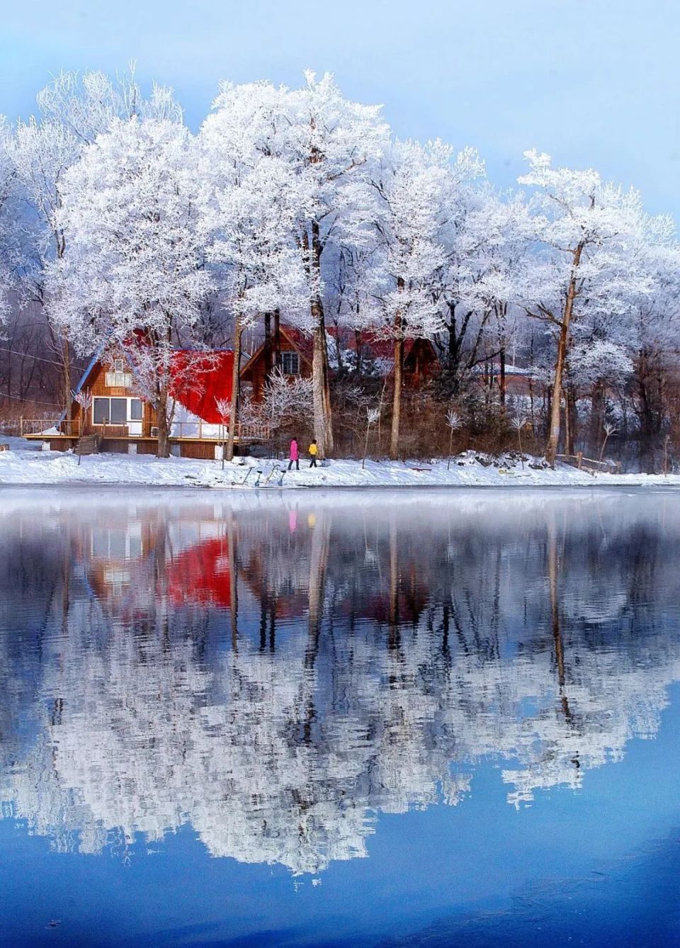 雪景真实照片图片