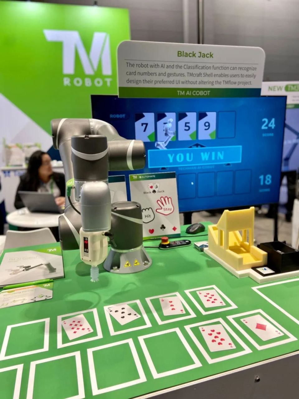 达明机器人携新品tm30s及众多创新应用亮相美国automate展会!