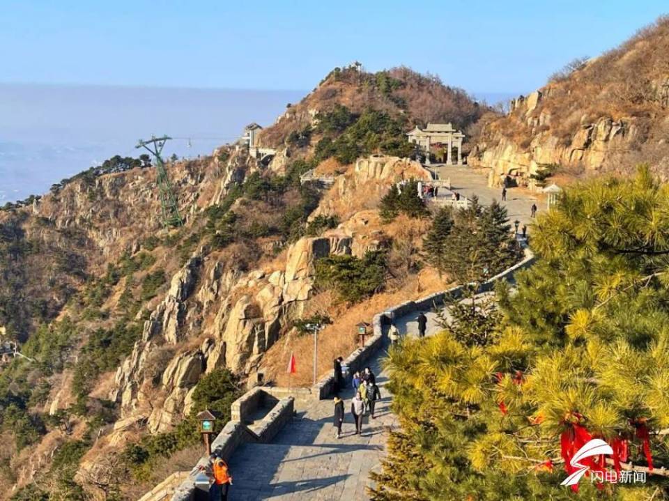 泰山景区真实照片图片