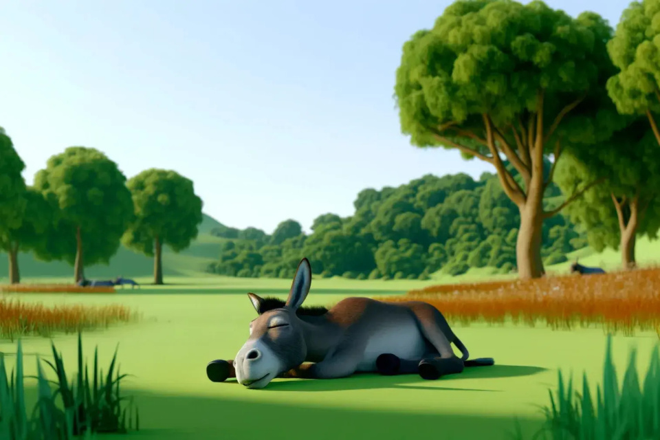 用英语讲中华故事之黔驴技穷,中英双语绘本,成语故事英文版