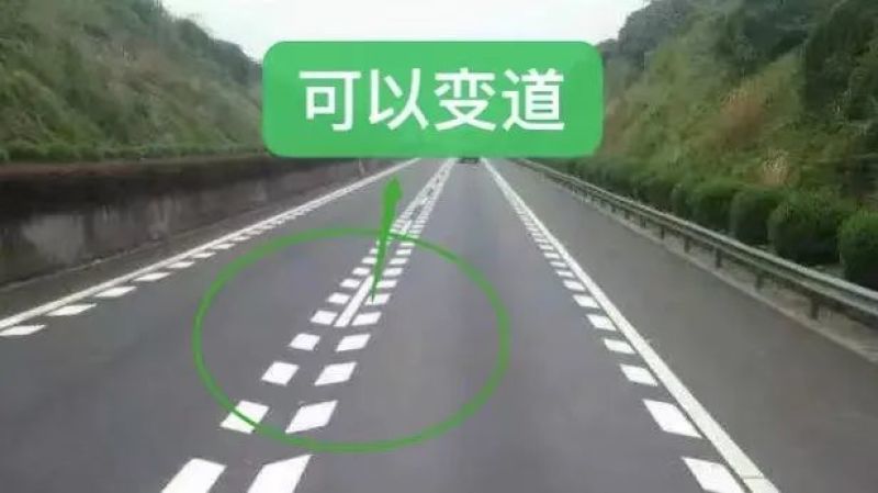 这种鱼骨线能变道吗原来