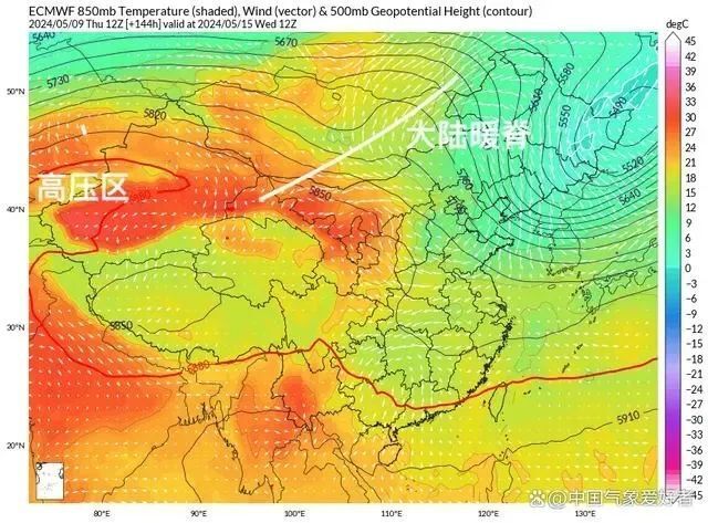 干热气团即将北伐收回失地 下周内蒙古中西部加速向夏