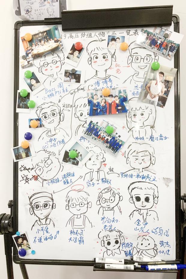 长沙高校工科生绘漫画人物记录跟着85后副教授做科研时光