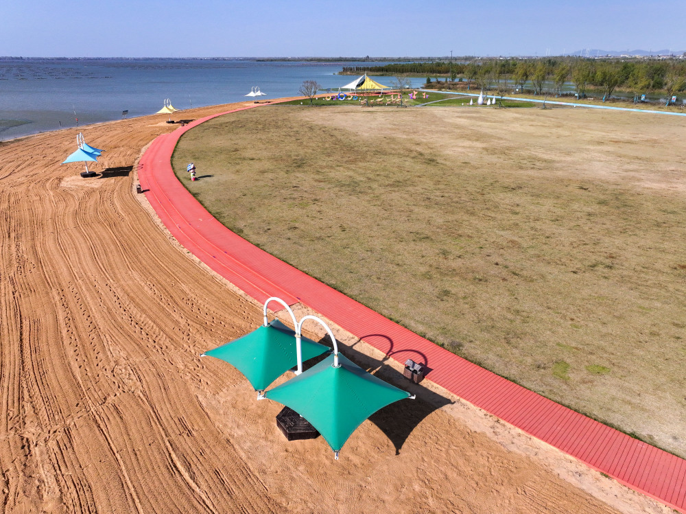 江苏连云港:石梁河水库绘"幸福河湖"新画卷