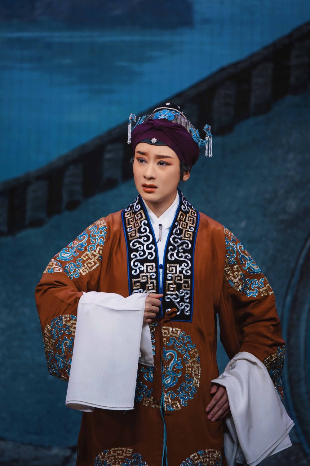 踔厉奋进守正道情系老旦谱芳华观青年京剧老旦演员侯宇主演对花枪有感