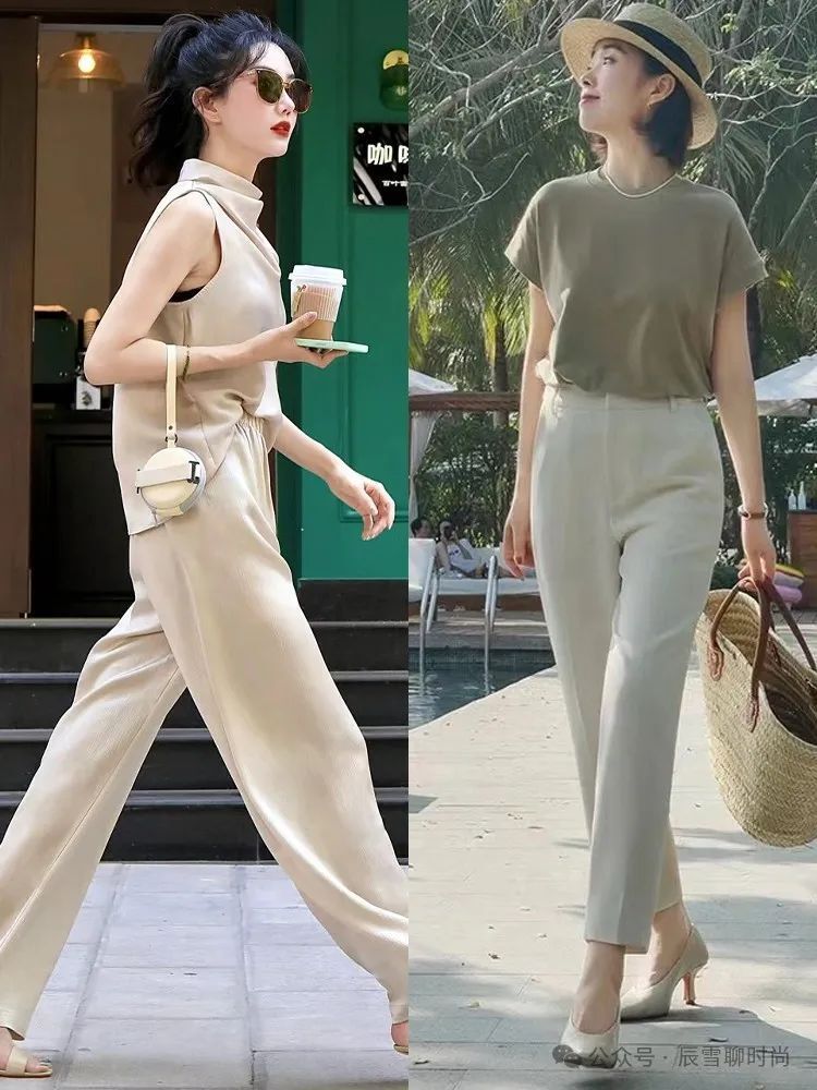 40岁女人穿衣指南:夏天记住这四个小技巧,时尚,大方又显气质