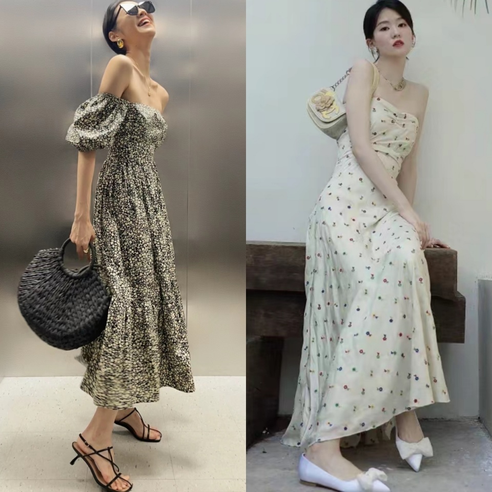 二,"适当露肤"为自己增添女人味搭配技巧:要特别注重基础款服装的材质