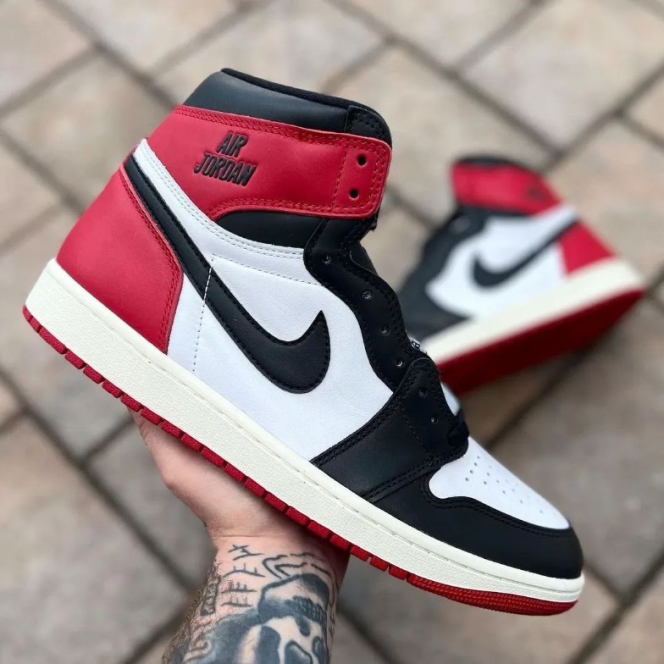新「黑脚趾」aj1 的日期确定!实物长这样!