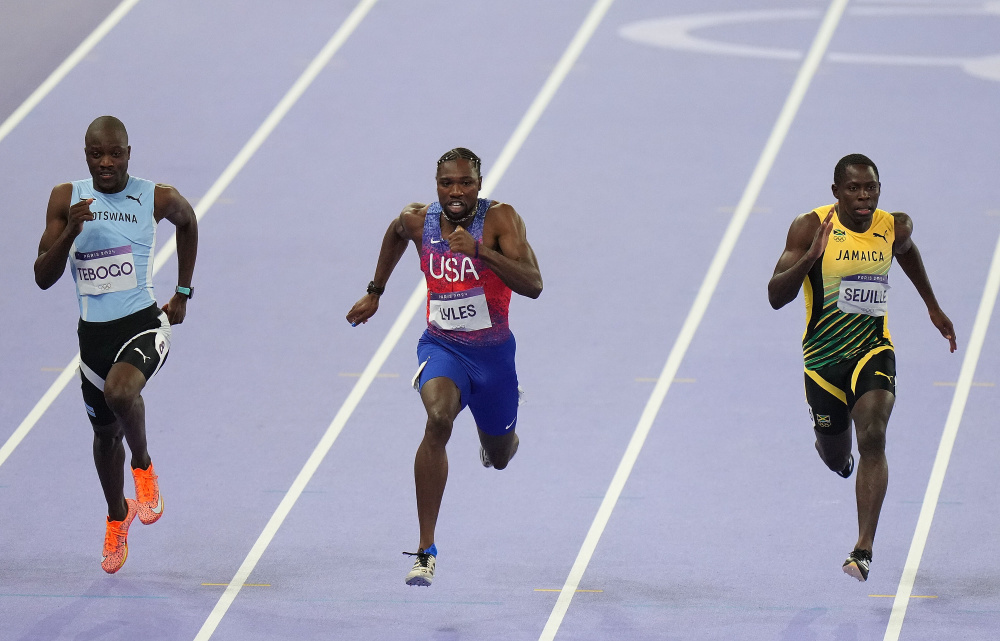 巴黎奥运会丨田径——男子100米:美国选手莱尔斯夺冠(3)