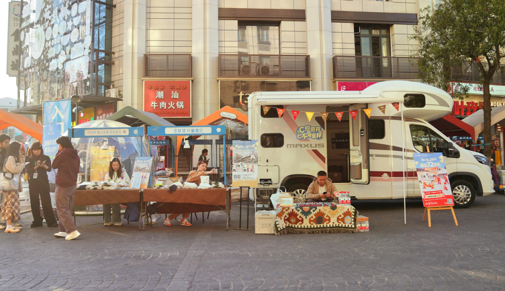 摆摊图片 夜市图片