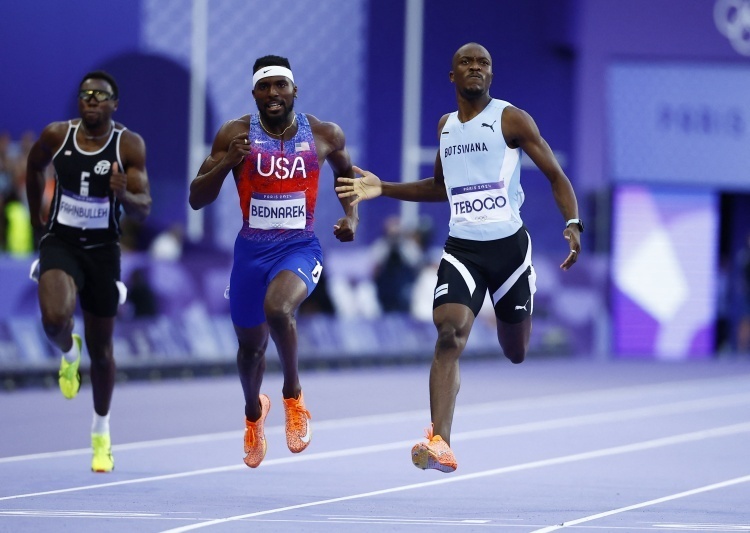 直播吧08月13日讯 在巴黎奥运会中,博茨瓦纳运动员特博戈男子200米