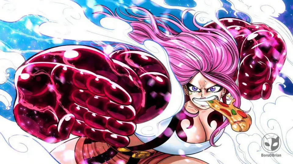 海贼王1107话炸裂波妮觉醒果实能力实力达到四皇水平