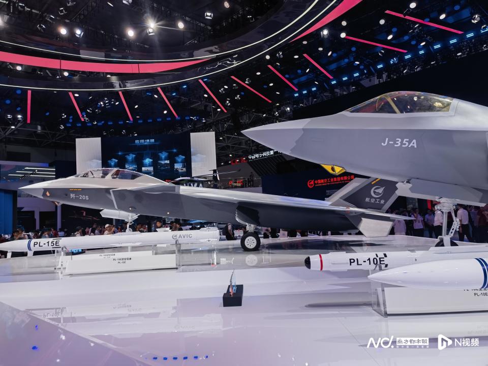 歼-35A之外，传说中的“白帝”战机也现身中国航展？_腾讯新闻