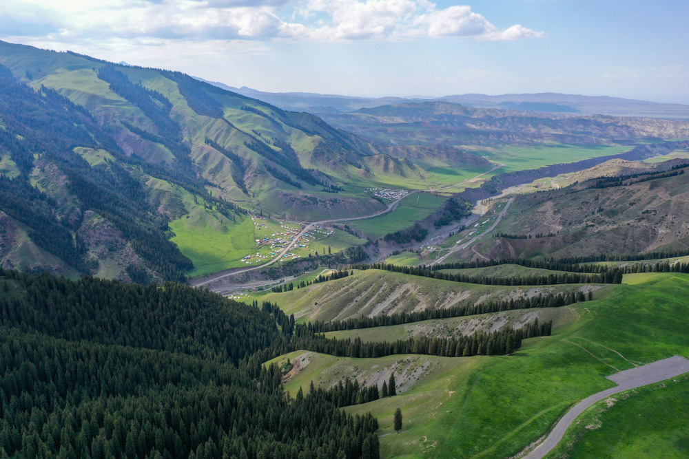 美丽中国丨新疆鹿角湾:藏在天山深处的童话牧场