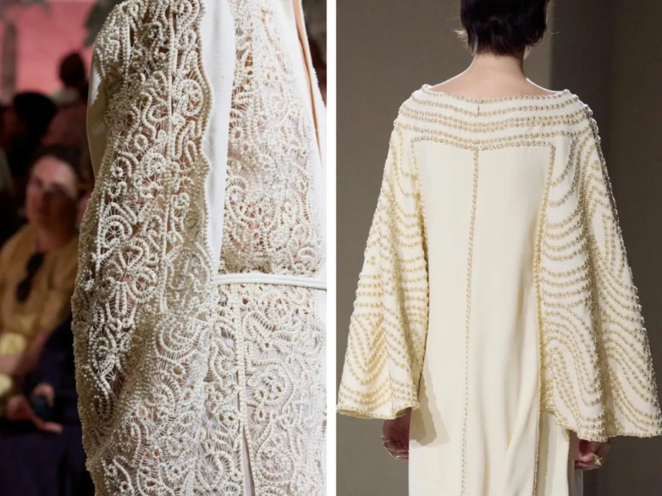 或是图形排列,着重刻画服装的细节层次,打造出更为奢华典雅的视觉效果