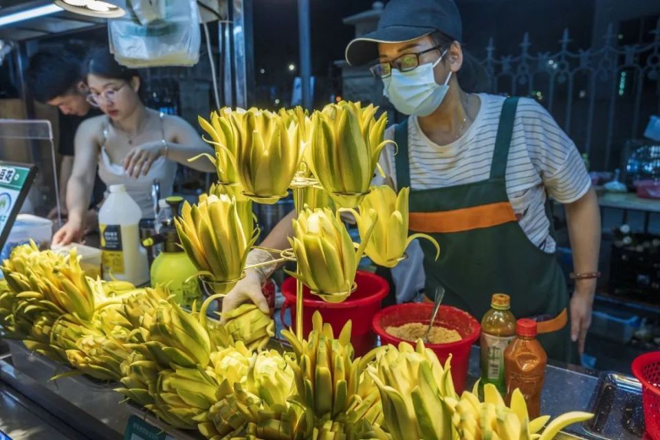 水果摊照片高清图片