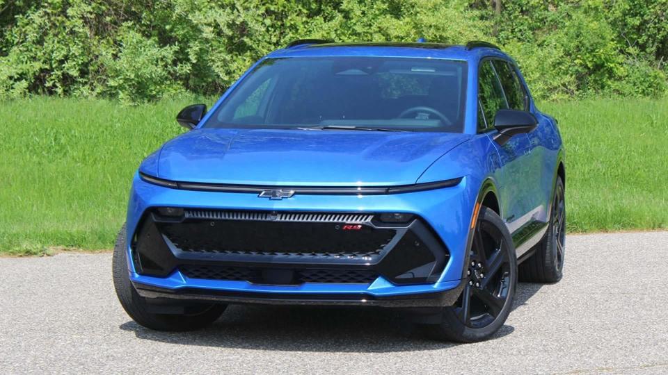 将于不久之后上市,雪佛兰探界者纯电动版实车图发布