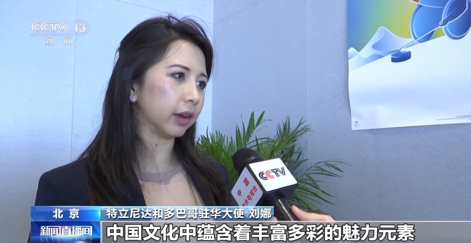 特立尼达和多巴哥驻华大使 刘娜:中国文化中蕴含着丰富多彩的魅力元素