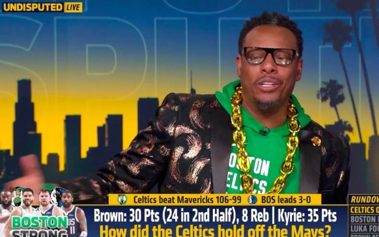 皮尔斯:总决赛双方天赋差距明显 绿军就像大哥哥打小弟弟 随便玩