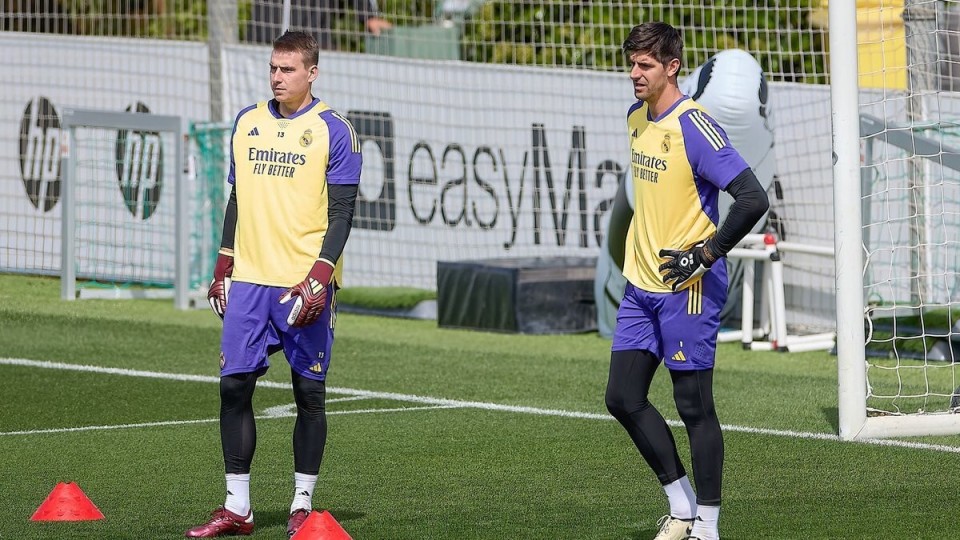 记者:卢宁和库尔图瓦都优秀,皇马内部对首发门将意见不一致