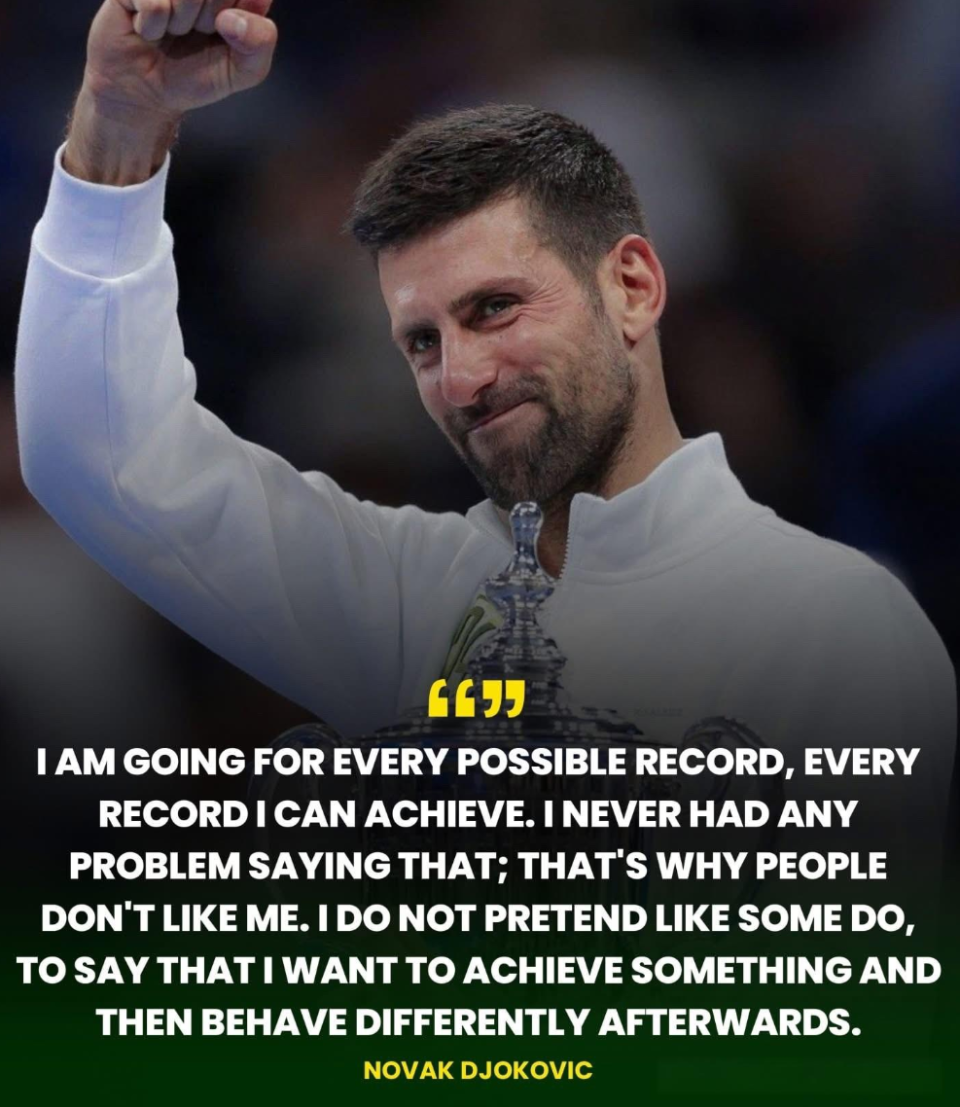 德约称就算不被别人喜欢也要冲击所有纪录，名宿：伟大不应被忽视-腾讯新闻