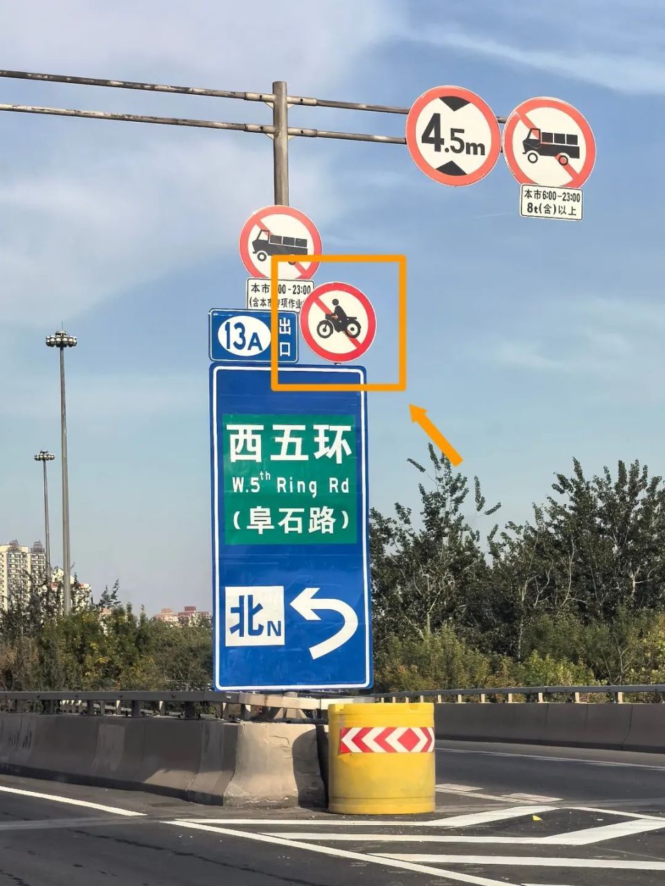 北京摩托车禁行地图图片