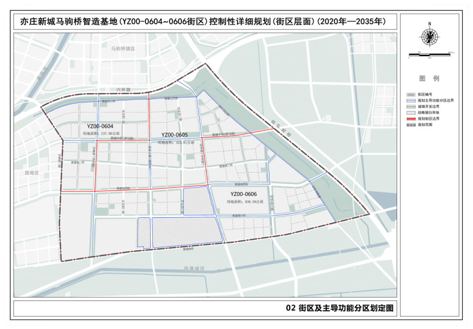 最新北京亦庄新城马驹桥智造基地街区层面规划获批