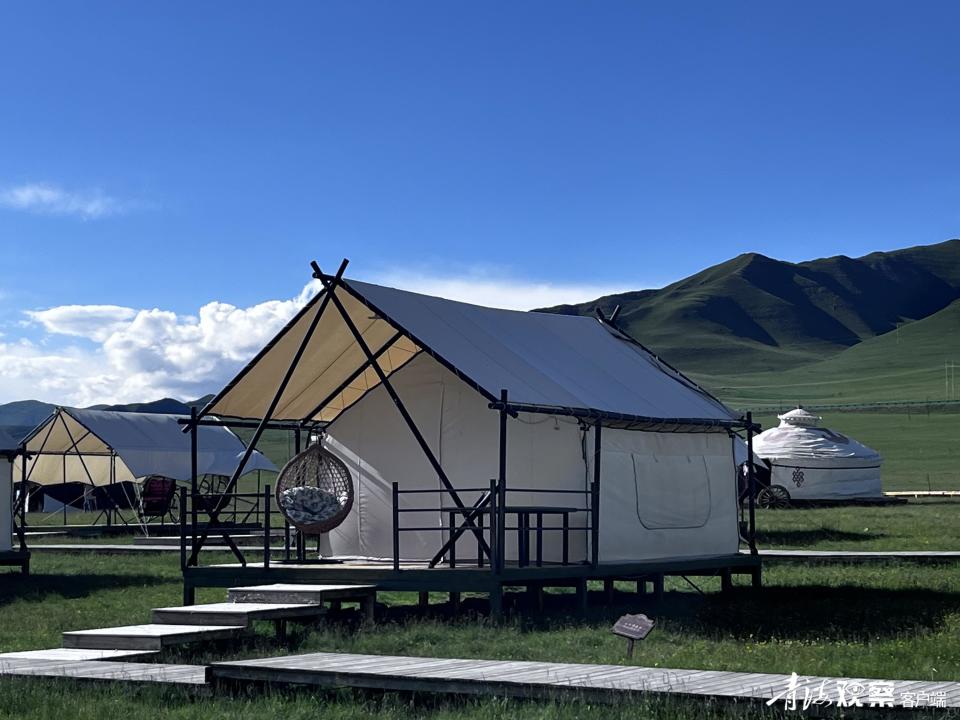 青海祁连再现一网红打卡地