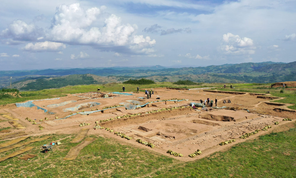 新华全媒 丨甘肃礼县四角坪遗址_腾讯新闻