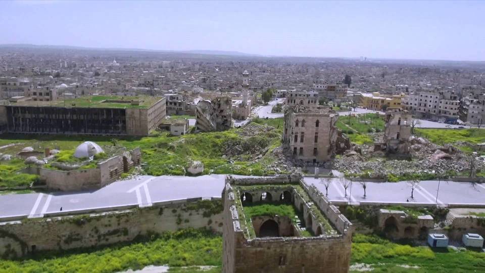 走进中东地区著名历史古迹阿勒颇城堡