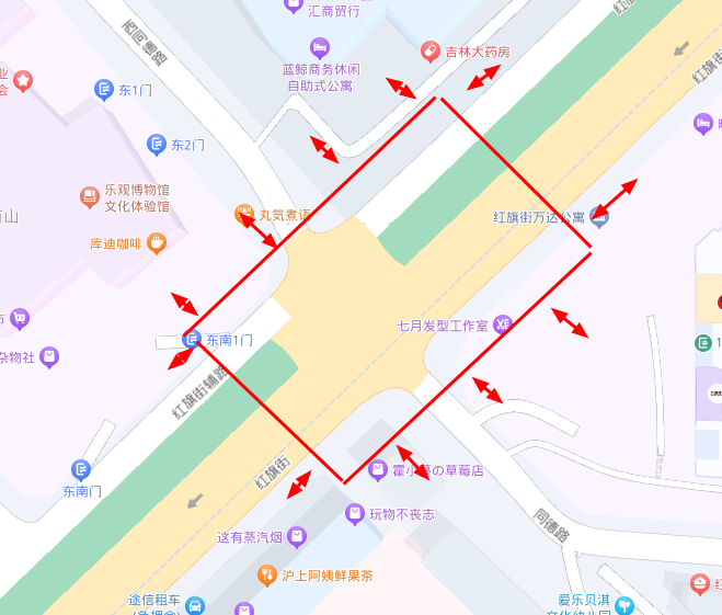 长春红旗街这有山将建过街天桥?