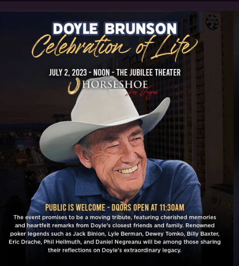 话题马蹄铁将于7月2日举办doylebrunson的纪念庆典