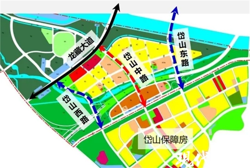 南京岱山片区这条主干道有新进展