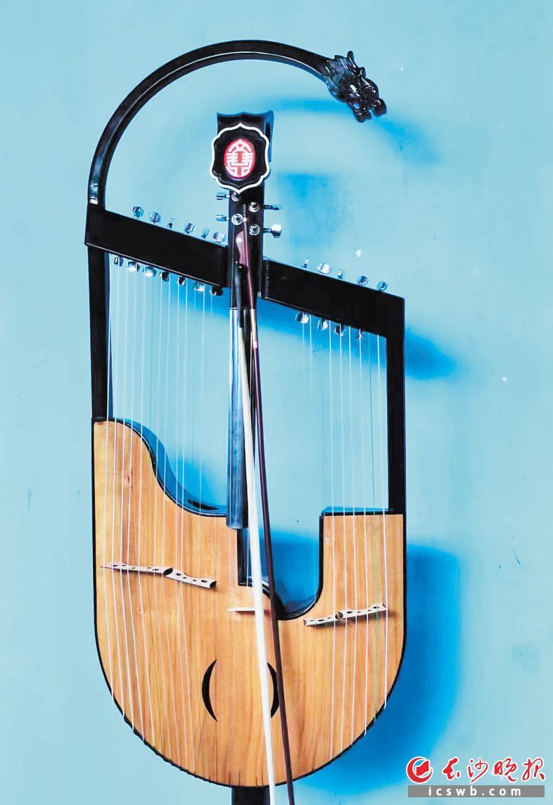 长沙音乐厅内3d打印文琴奏响梁祝