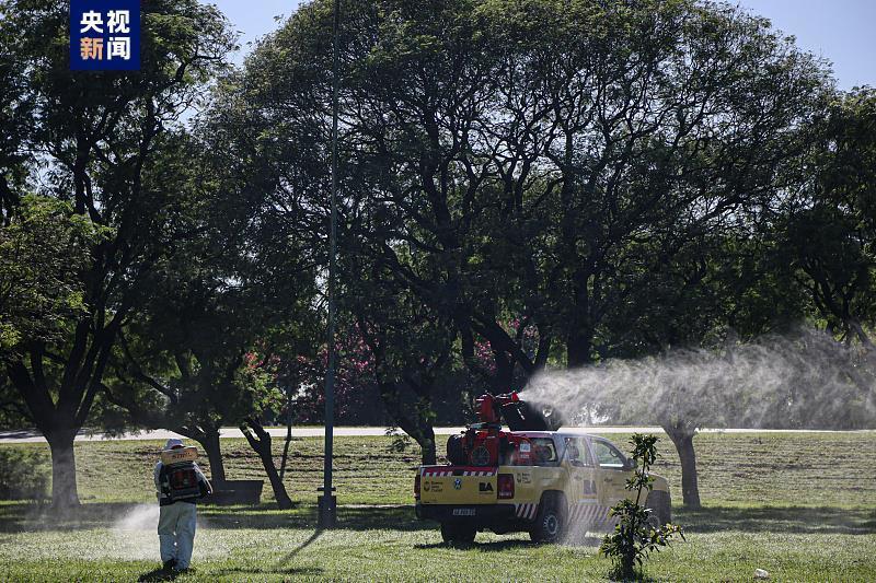 阿根廷今年登革热病例累计超48.8万例 333人死亡