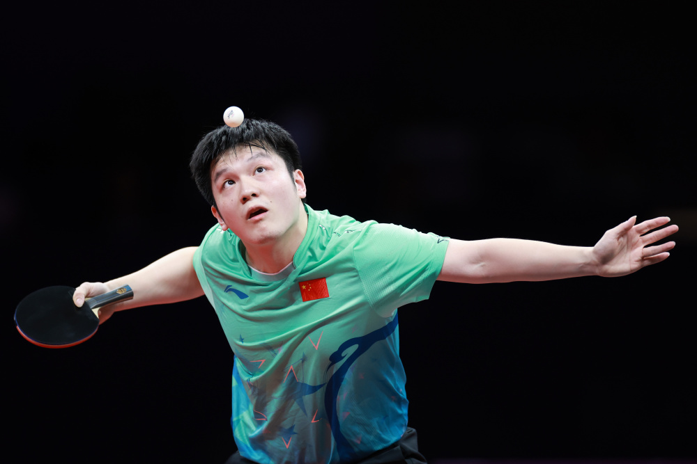 约大牌樊振东不可能有人会一直赢对每场比赛保持敬畏之心