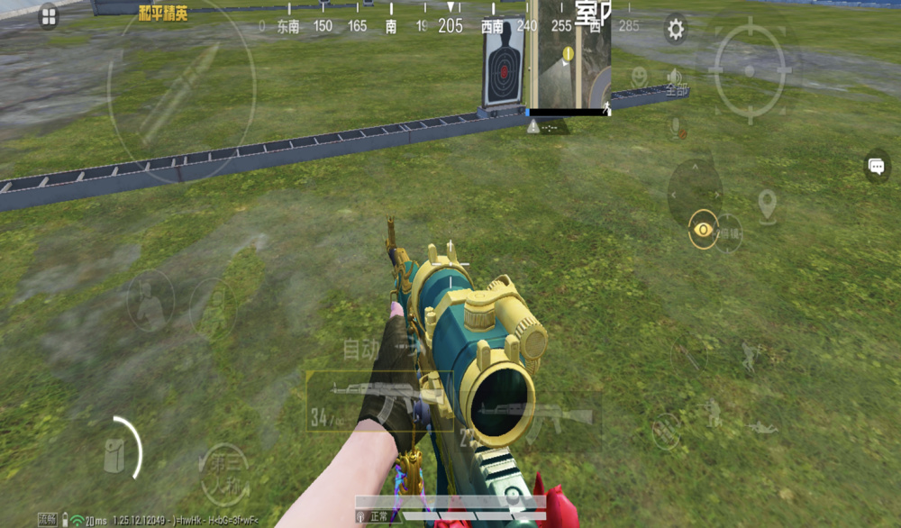 吃鸡玩家把战令枪升满级开心没几分钟打开倍镜后悔了