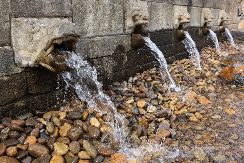 运河北源重现龙泉漱玉