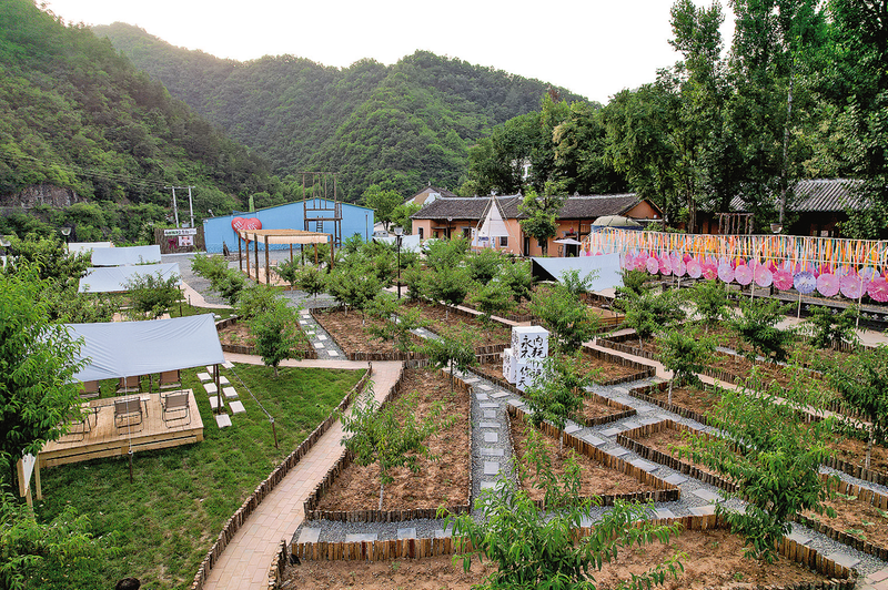 等你来打卡金丝峡镇二郎庙村山也椅子露营地太美啦