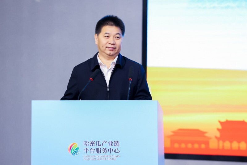 哈密市政府党组成员,副市长胡冬明表示,北京新发地作为国家农产品流通