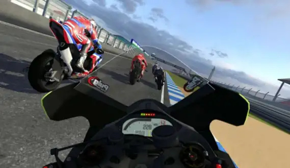 vr摩托竞速游戏《vrider sbk》上架meta store