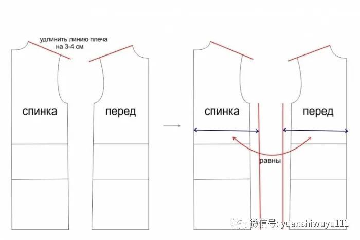 2款宽松大廓形衬衫-原型法裁剪结构制版图!-腾讯新闻