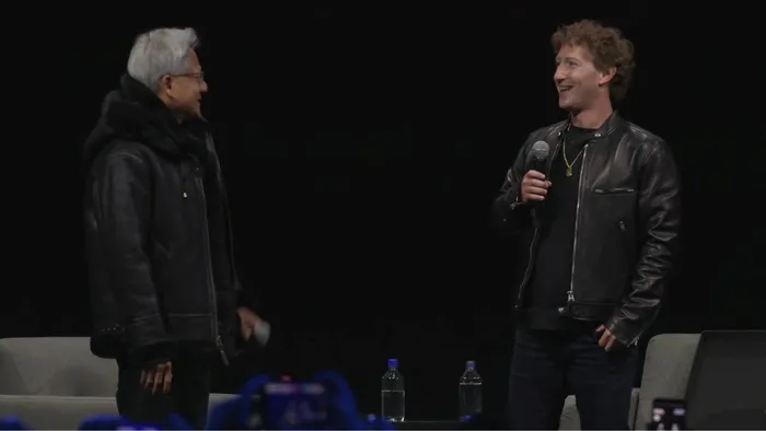 Meta CEO 马克·扎克伯格 & NVIDIA CEO 黄仁勋：人人都将拥有一个AI助理 · 原文图片 4