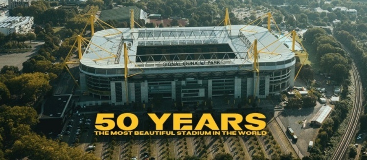 半个世纪的魔鬼主场威斯特法伦球场50周年多特为主场庆生