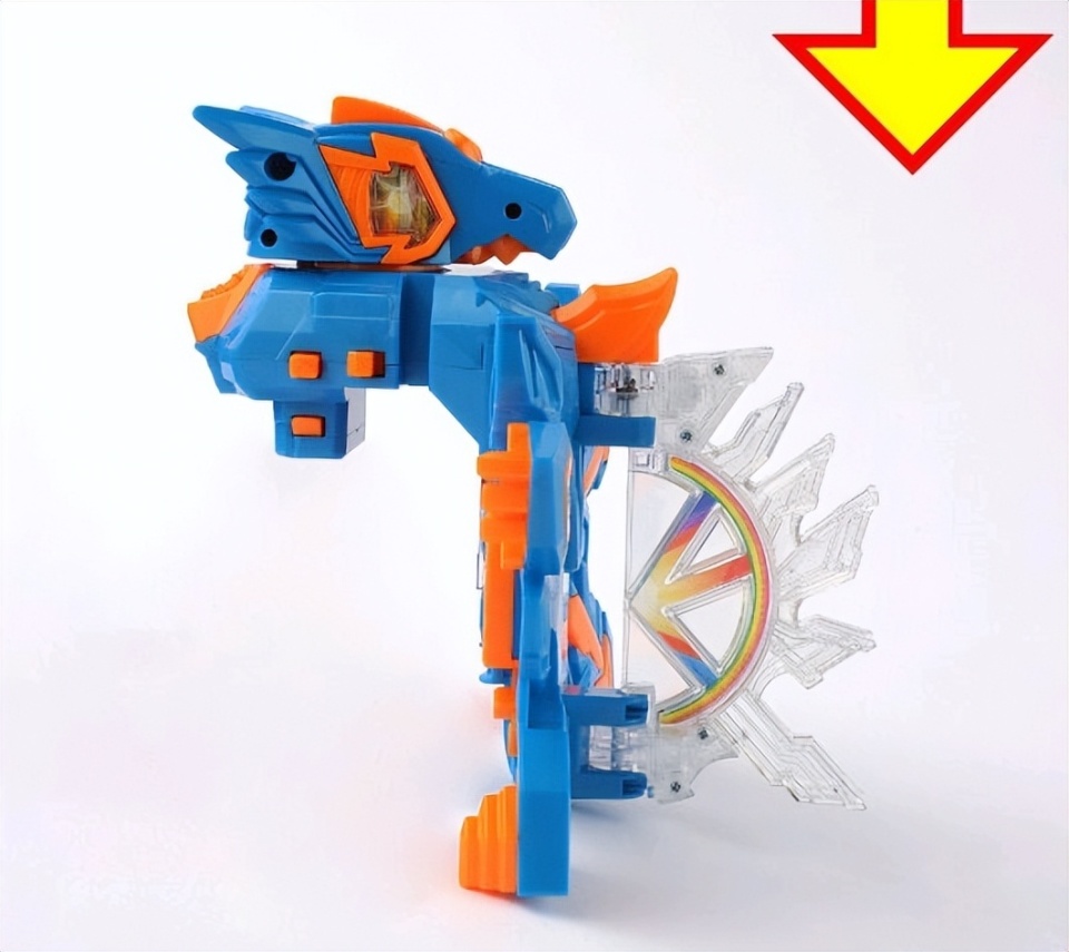 假面骑士歌查德:dx克米彩虹龙玩法详解 变形复杂 造型酷似鹦鹉