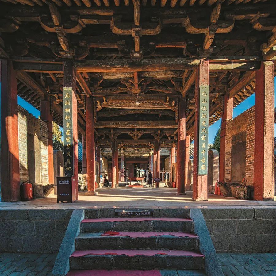 九天圣母庙的恢宏与热烈